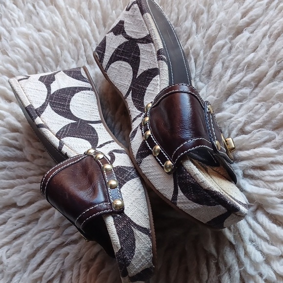 Coach wedge  sandals - Picture 15 of 16
